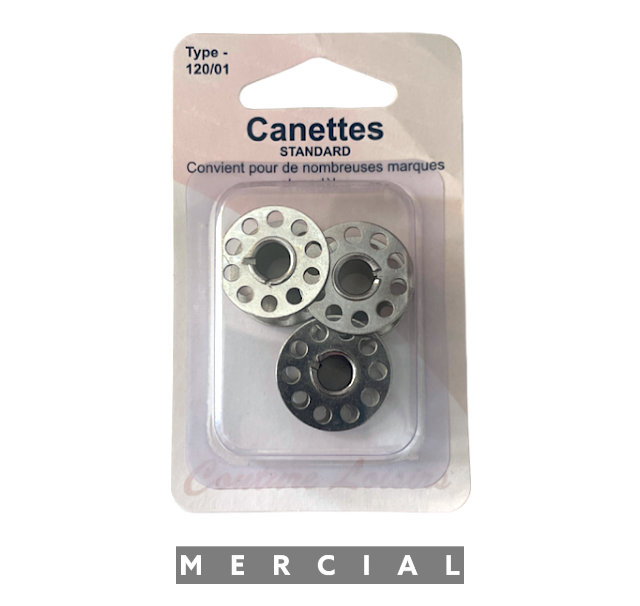 Canette métals standard (x3)
