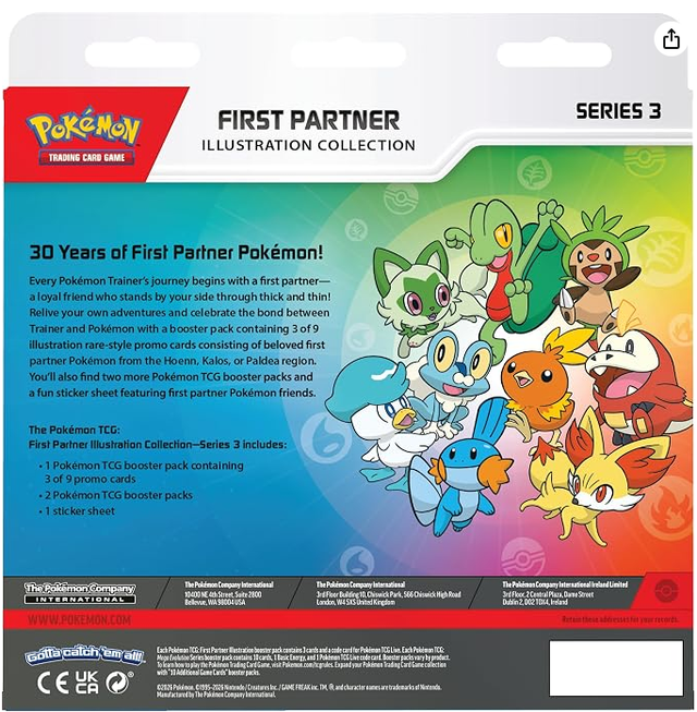 Caja First Partner Colección Ilustración Primer Compañero Serie 3 - Español