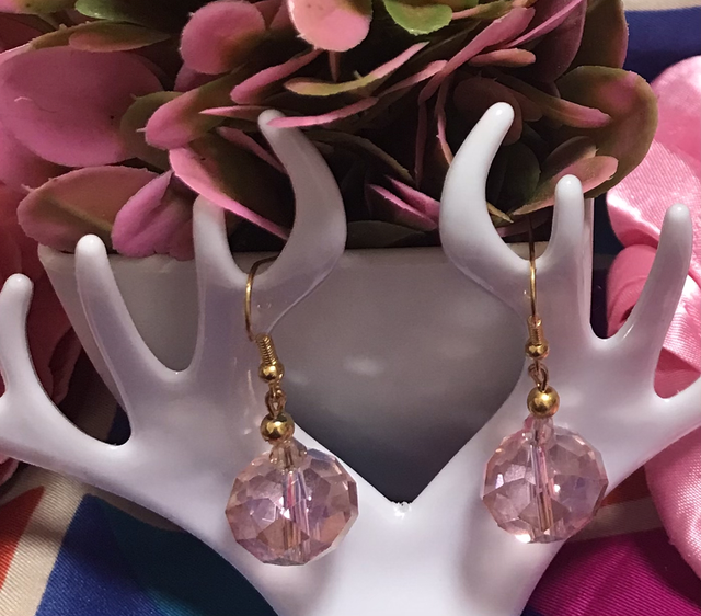 Pink Dangling Earrings- PDE50