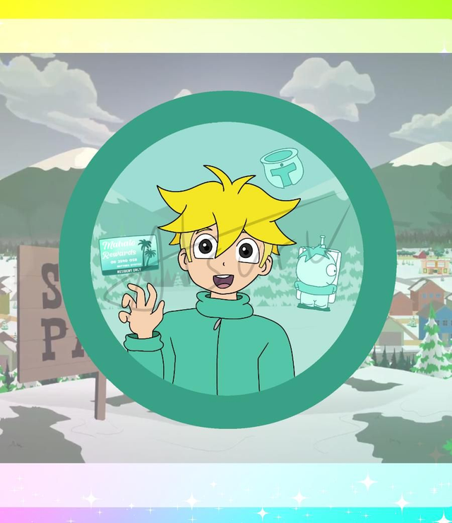 Butters / Rainbow Badges / Serie 12 / South Park / (Design by Atsuru_Yunoki (me) )