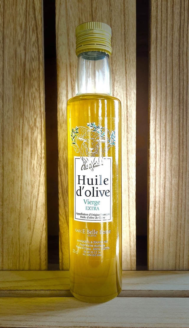 Bouteille Huile d'Olive AOP OLIU DI CORSICA VIERGE EXTRA 25 cl