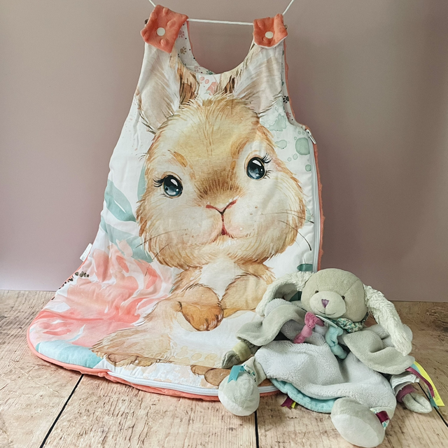 Gigoteuse &quot; Le doux lapinou&quot;