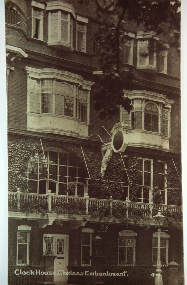 Clock House, Chelsea Embankment, London,  Vintage Unbranded Postcard - Our Ref: A213