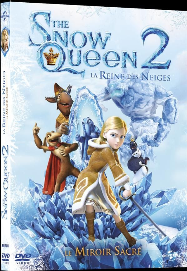 La Reine des Neiges 2, The Snow Queen 2, DVD  : Le Miroir Sacré. Neuf