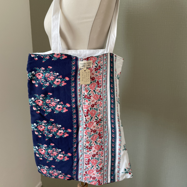 Tote bag fleuri 