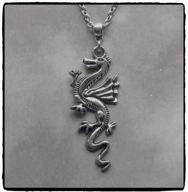Chinese Dragon Necklace 