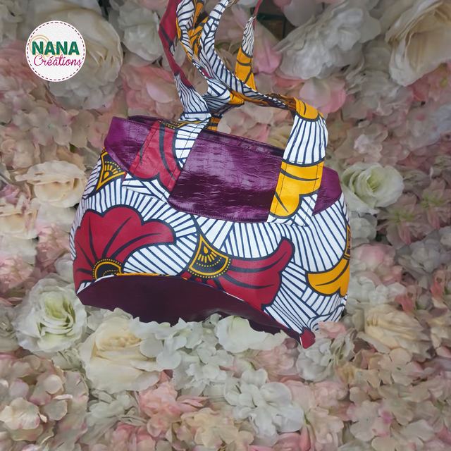 NEW - Tote bag | Sac cabas | en WAX – Fait main