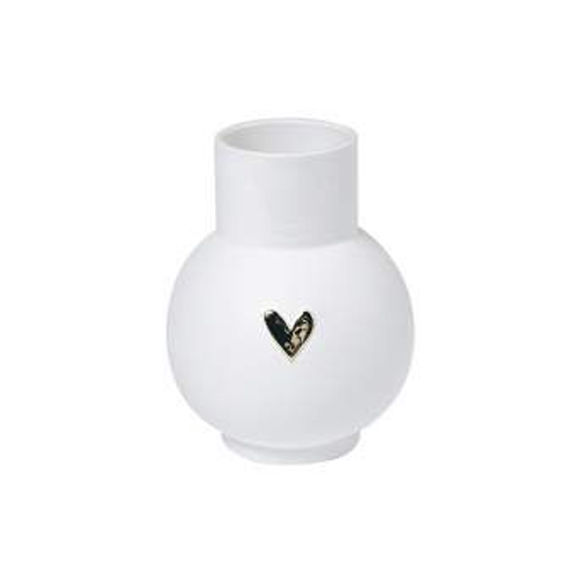 Räder vase boule coeur gold