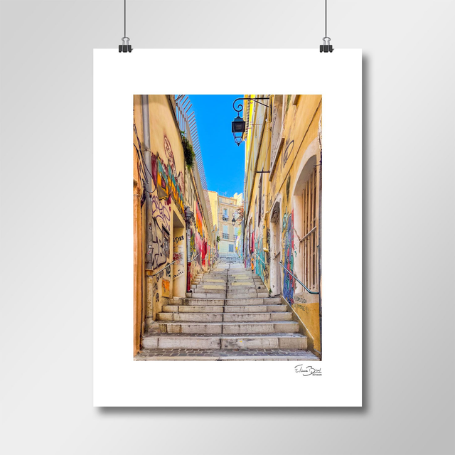 Affiche « Rue du Panier »