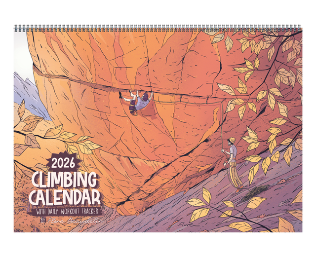 Calendrier grimpe 2026 (Français/English)