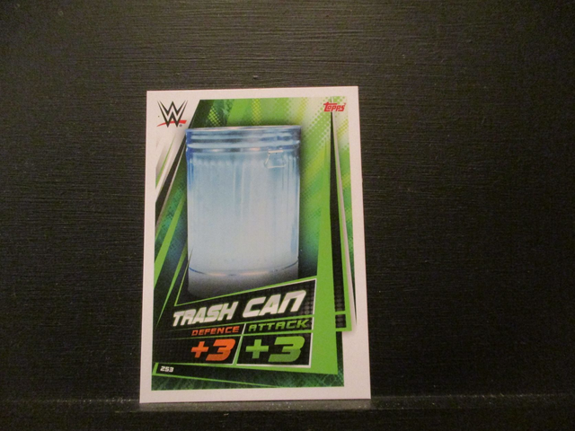 Trash Can - Objects Slam Attax Universe Original Trading Card #253