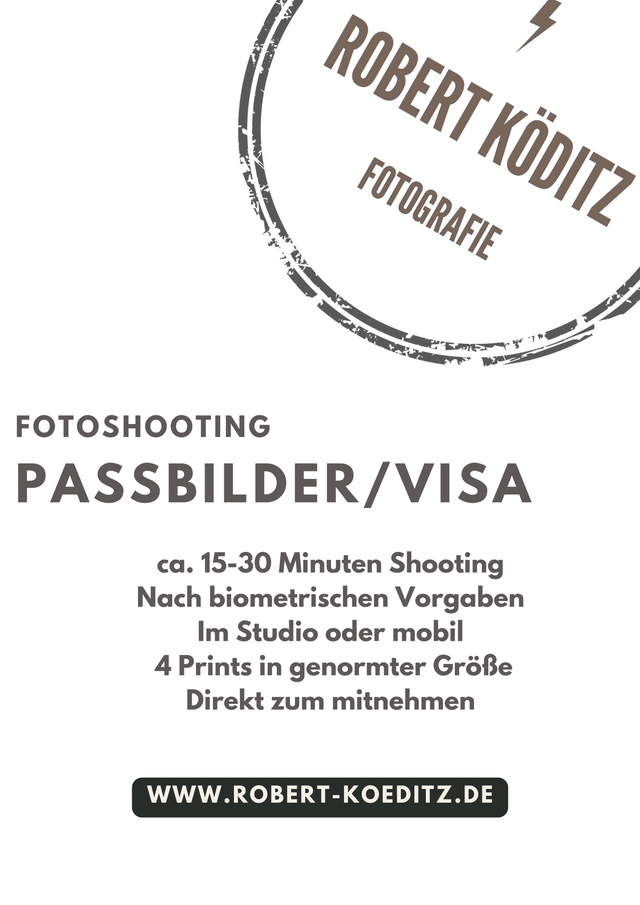 Biometrische Passbilder/VISA