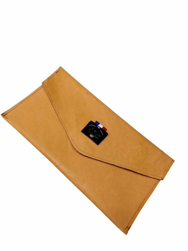 Pochette protège papier - jaune