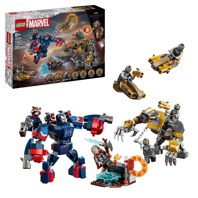 LEGO 76322 Super Heroes Avengers: Endgame Thor vs. Chitauri