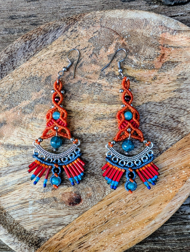 Boucles "Oeil Buton"