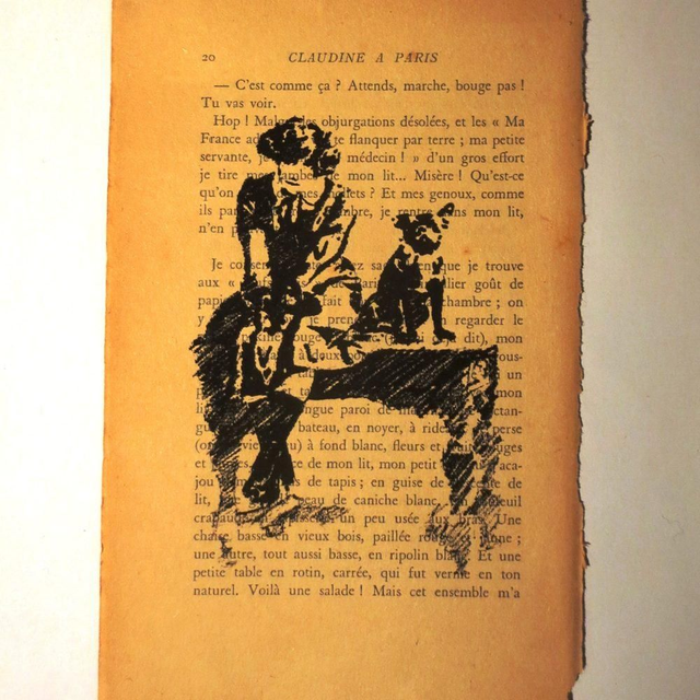 Portrait Colette et Toby-Chien