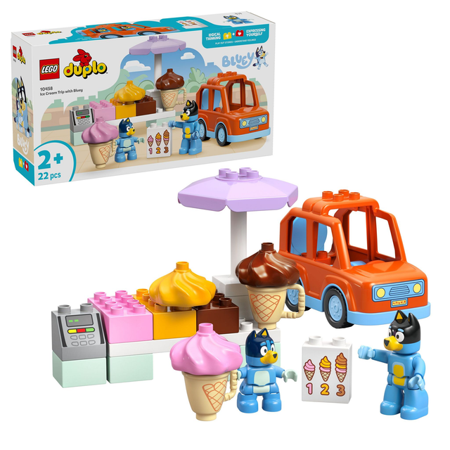 LEGO DUPLO 10458 Ausflug zur Eisdiele mit Bluey