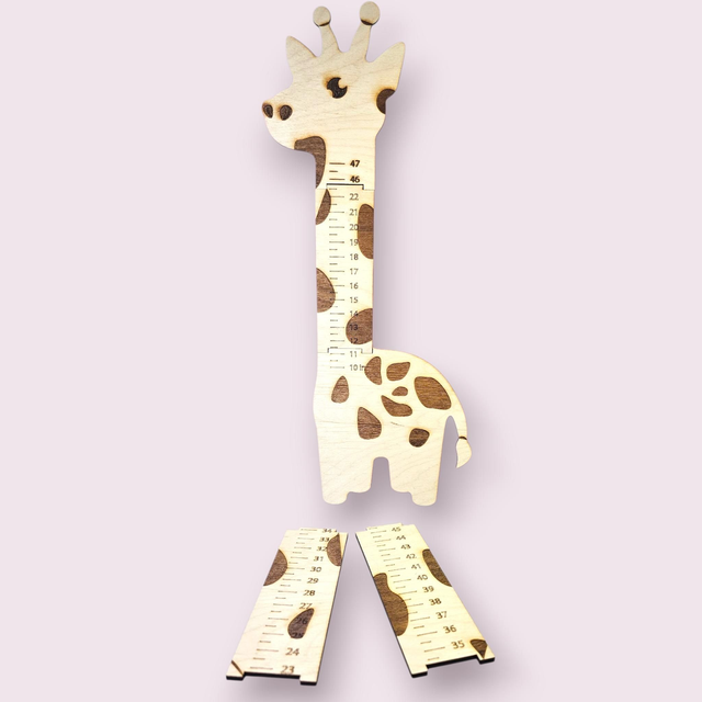Décoration chambre enfant mesure girafe 