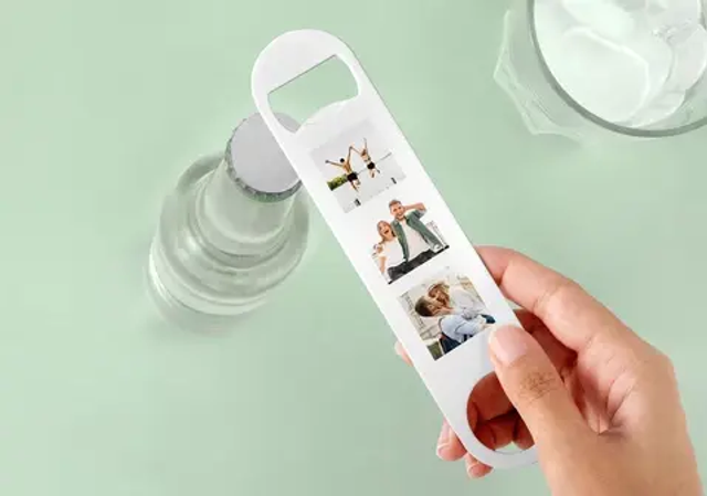 Ouvre-bouteille en acier inoxydable