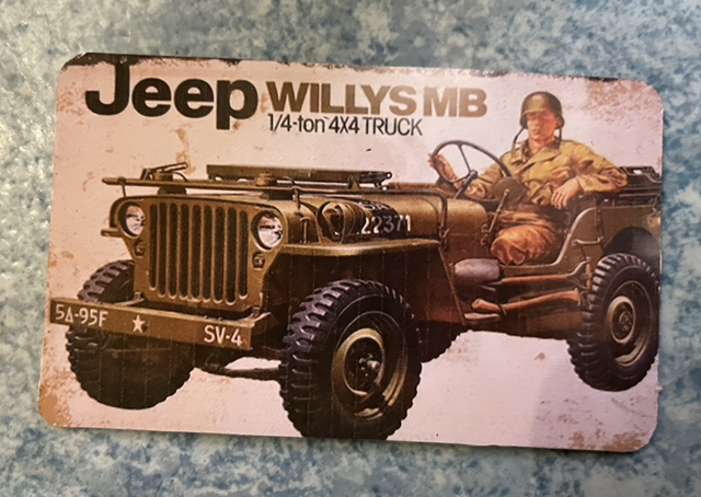 Magnets jeep Willys MB