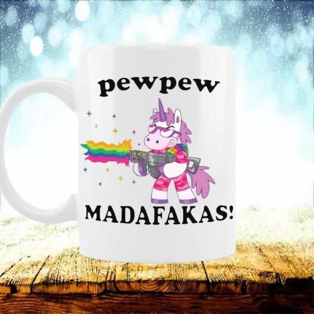Unicorn Gun Mug