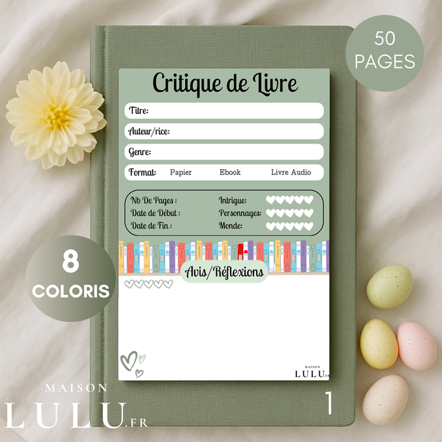 Bloc-Note Suivi, Avis, Résumé et Critique de Livres