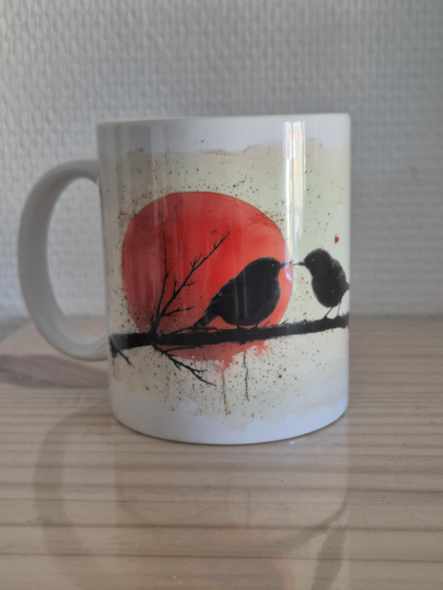 Mug oiseau