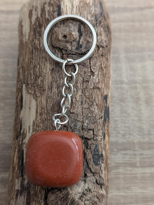 Jaspe rouge porte-clé 