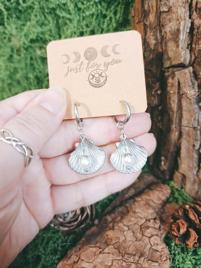 BOUCLES - SACRED SHELL (nacre)