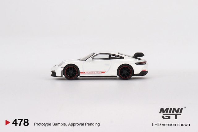MGT00478 Mini GT 1/64 Porsche 911 (992) GT3 White (LHD)