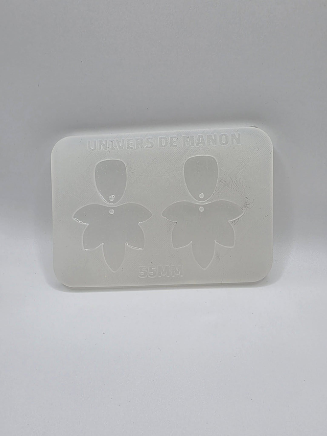 Moule Silicone boucle d&#039;oreille 55mm