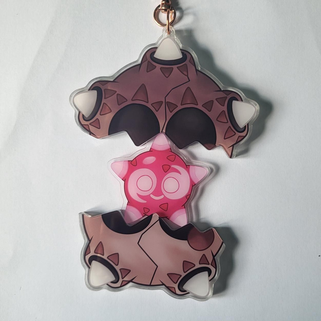 Red Core Minior Puzzle Charm