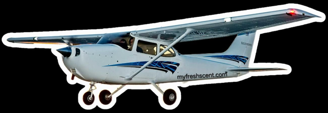 Cessna 172 Car Air Freshener 