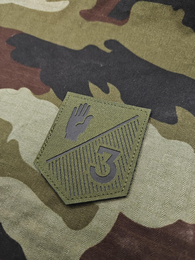 3rd BN laser cut IR patch 