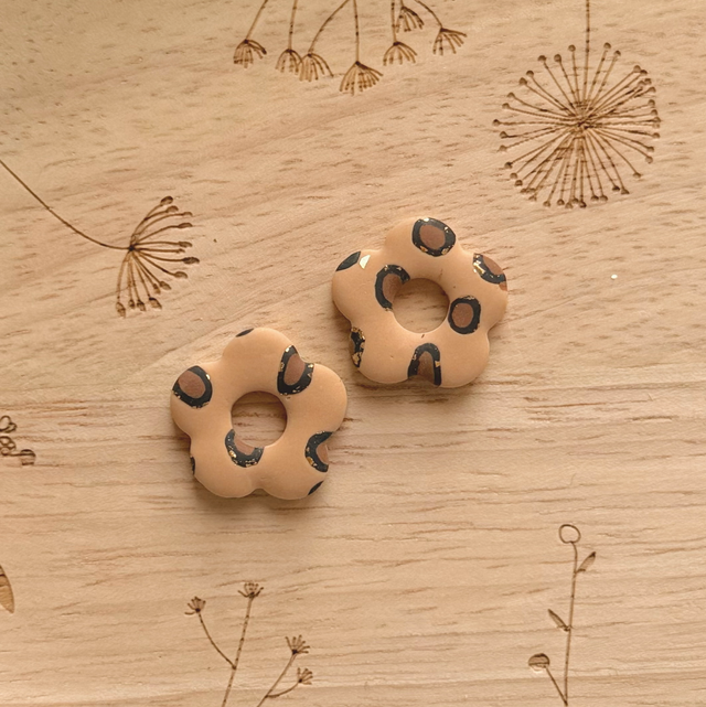 Pampilles Petites fleurs (léopard)