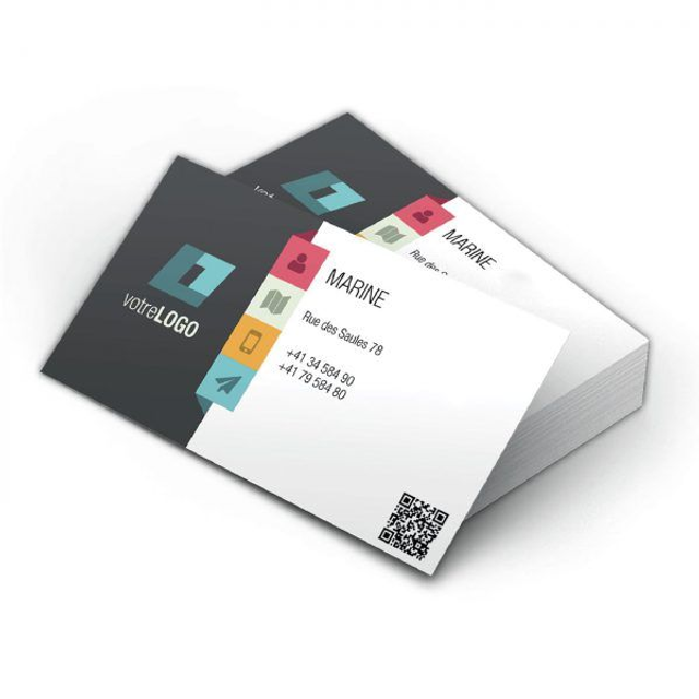 Carte de visite  simple classique