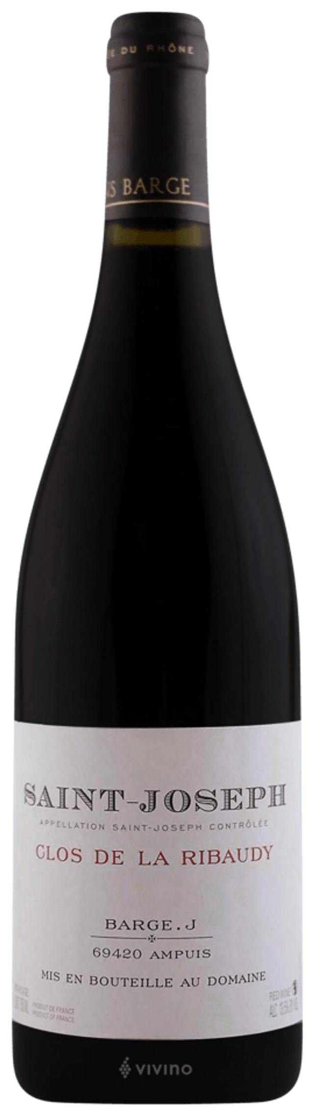 Saint-Joseph Rouge// le Clos de la Ribaudy 2022//Julien Barge