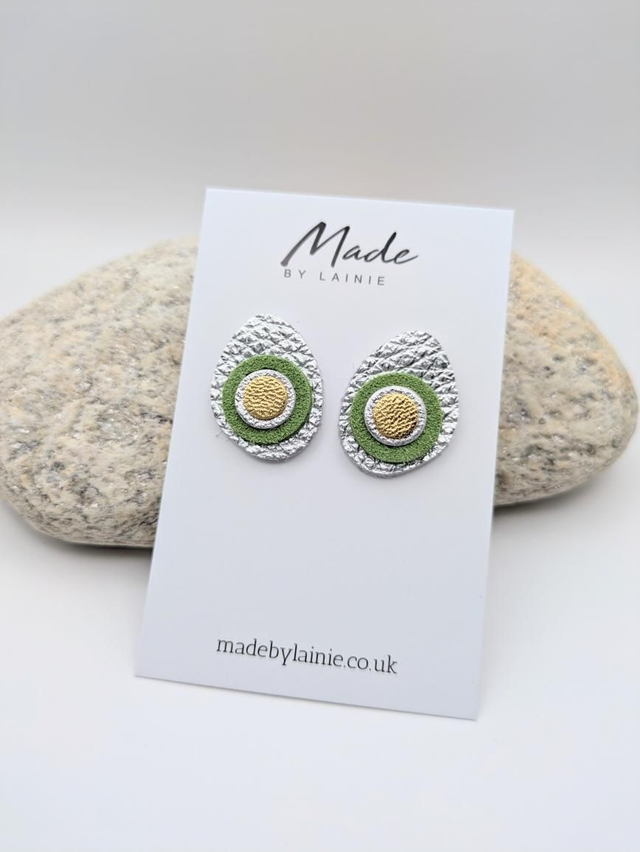 Pebble Stud Earrings (1)