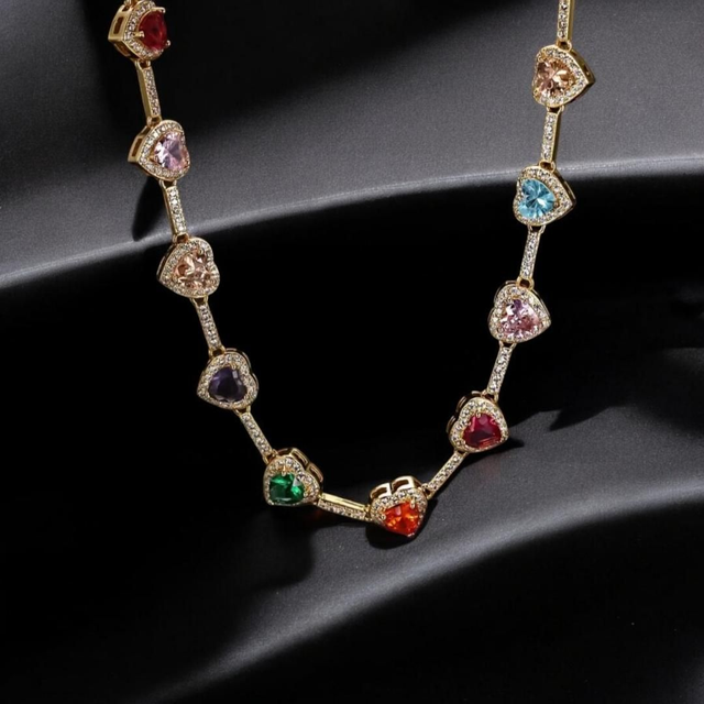 Collier Pendentif Cœur d’Inspiration Vintage