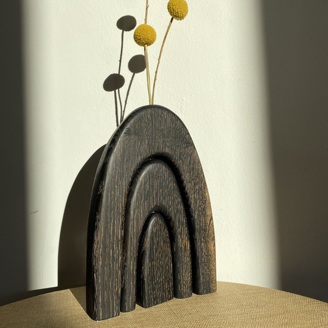 Soliflore gigogne Montagnes noires, Chêne ébonisé