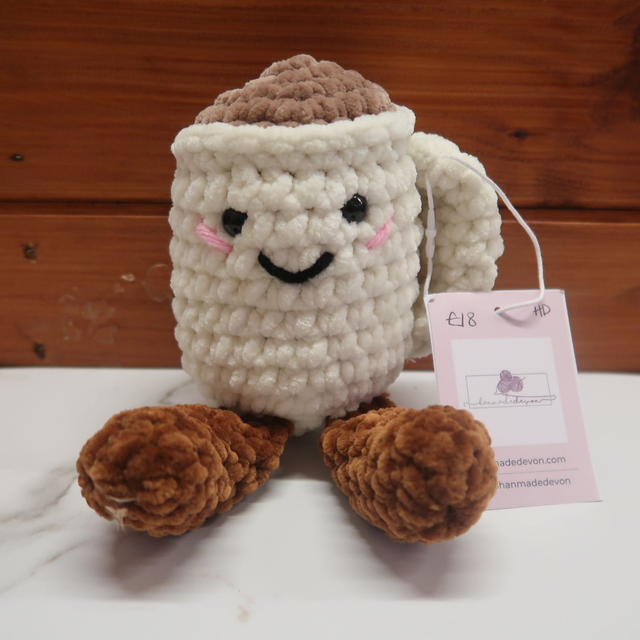 Crochet Coffee Cup Plushie