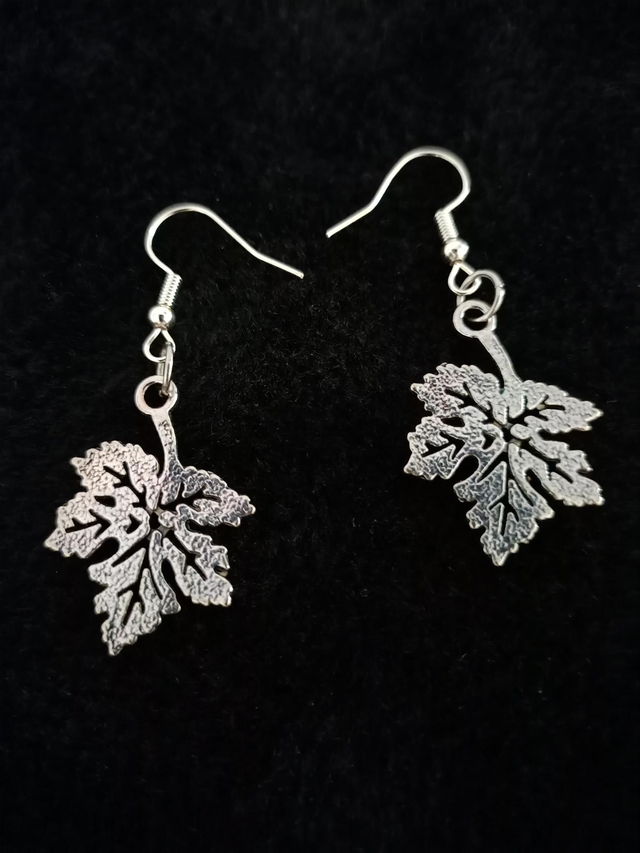 Boucles d'oreilles feuilles 