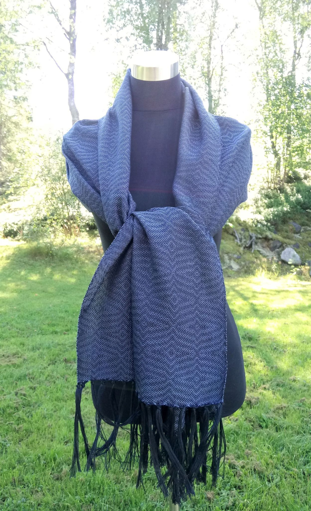 Heijastuksia- huivi / Reflections- scarf