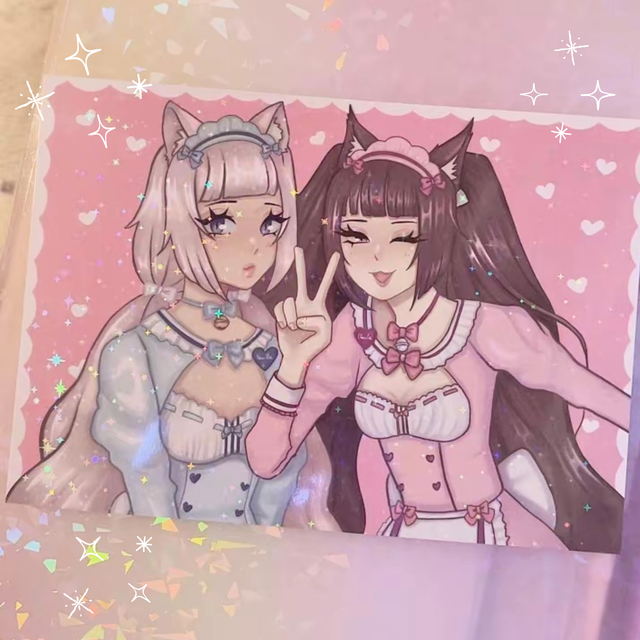Nekopara A5 Sparkly Print
