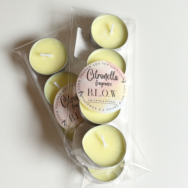 Citronella Scented Tea-Lights