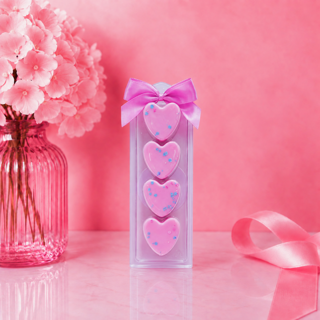 FLORA MIDNIGHT CLAMSHELL HEARTS