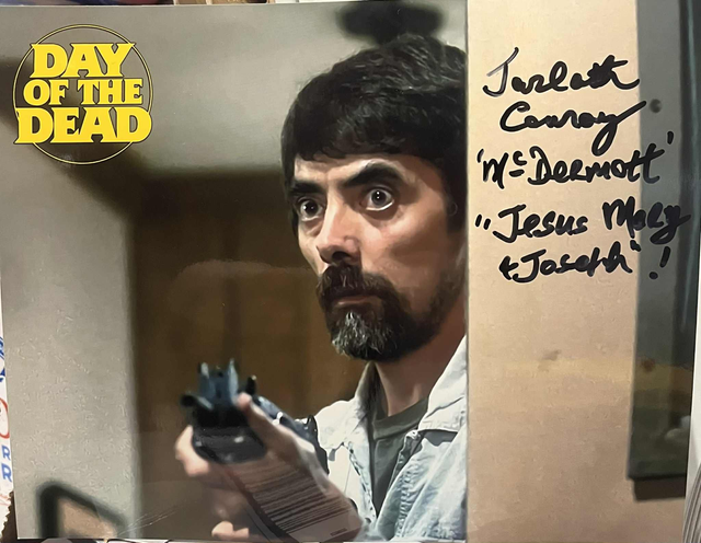 Jarlath Conroy Autograph (Day of the Dead)