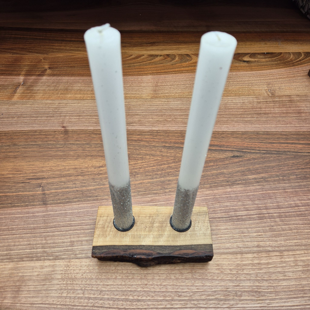 2er Stabkerzenhalter