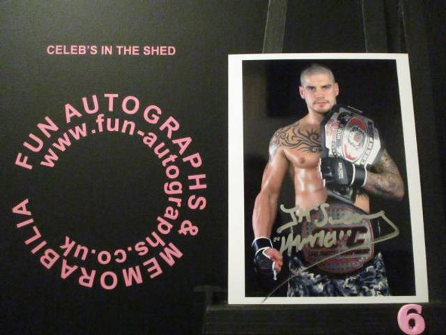 James 'The Hammer' McSweeney Authentic Autographed 6x4.5 Photograph (B6)