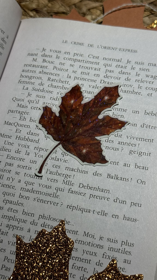 Sticker feuille d&#039;érable